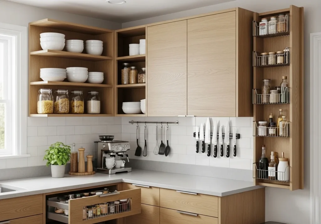 Clean and simple living room with minimalist design style