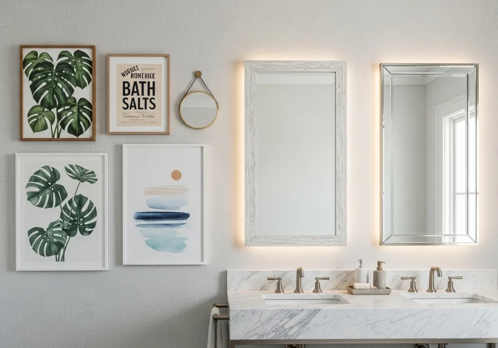 Simple bathroom decor ideas for a clean and fresh look