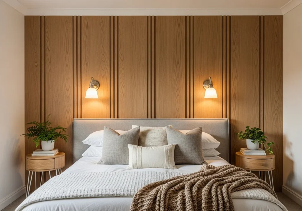 Modern living room featuring stylish wall panel design ideas with elegant textures, neutral tones, and contemporary home decor inspiration