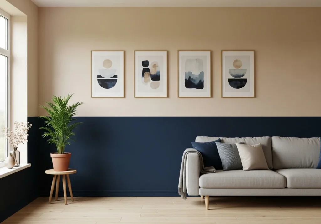 Creative living room wall painting ideas to upgrade your space